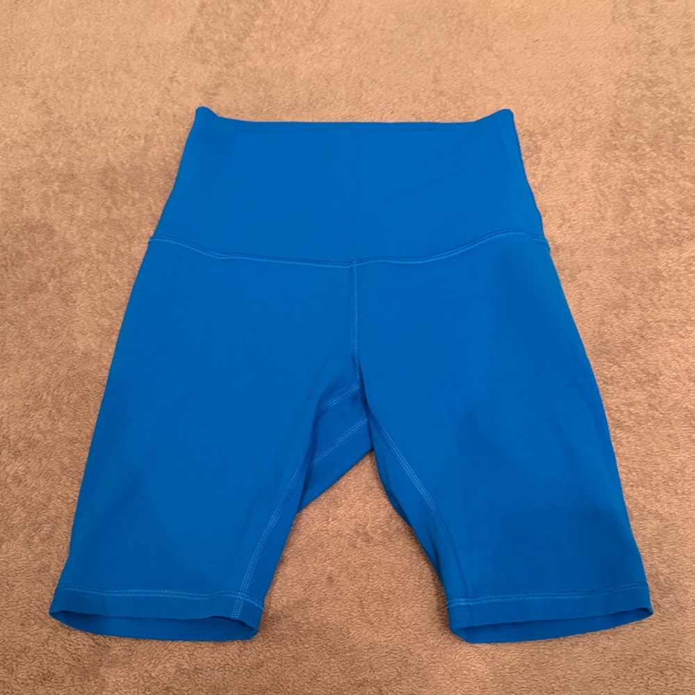 Lululemon Athletica Women's Electric Blue Bike Shorts